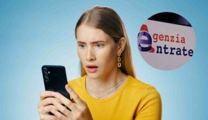 Agenzia entrate messaggio scam