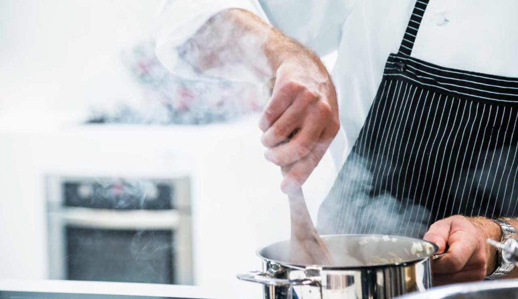 Per dilettarcisi in cucina